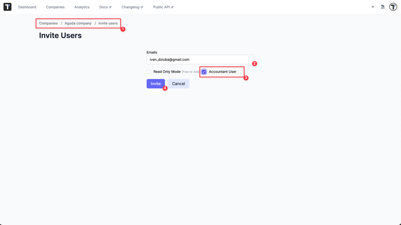 Testomat.io - Accountant